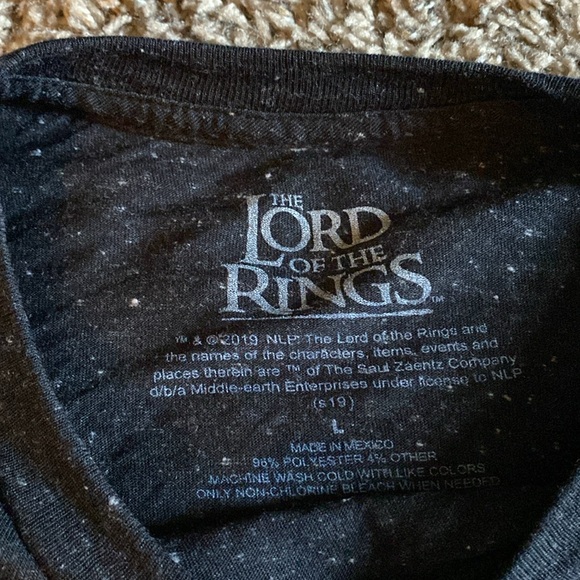 Mens Lord of the Rings Tee - Picture 3 of 3